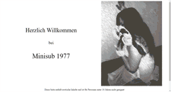 Desktop Screenshot of minisub1977.de