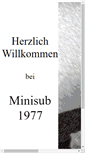 Mobile Screenshot of minisub1977.de
